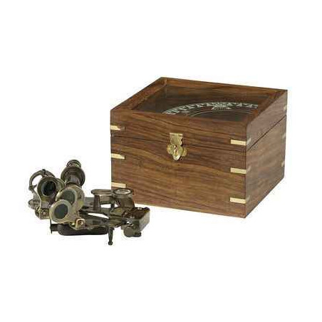 Sextant en Coffret -amfka032 dans Décoration de la mer
