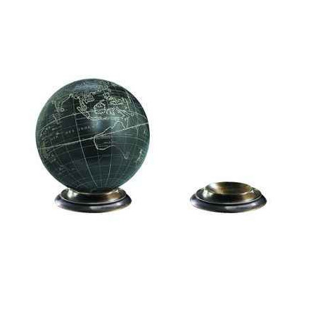 Support Globe Terrestre En Bronze  -amfgl200b