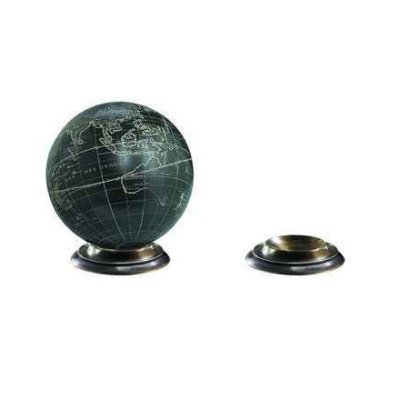 Support Globe Terrestre En Bronze -amfgl200b