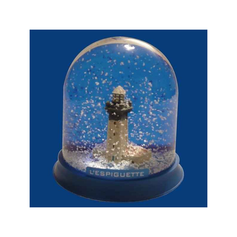 Boule neige Phare L'Espiguette  -BN022