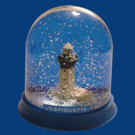 Boule neige Phare L'Espiguette  -BN022