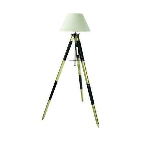 Lampadaire Lampe Tripode Topographe Noir  -amfsl016f