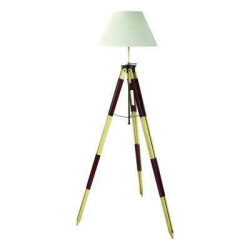 Lampadaire Lampe Tripode Topographe Rouge -amfsl015f dans Décoration de la mer