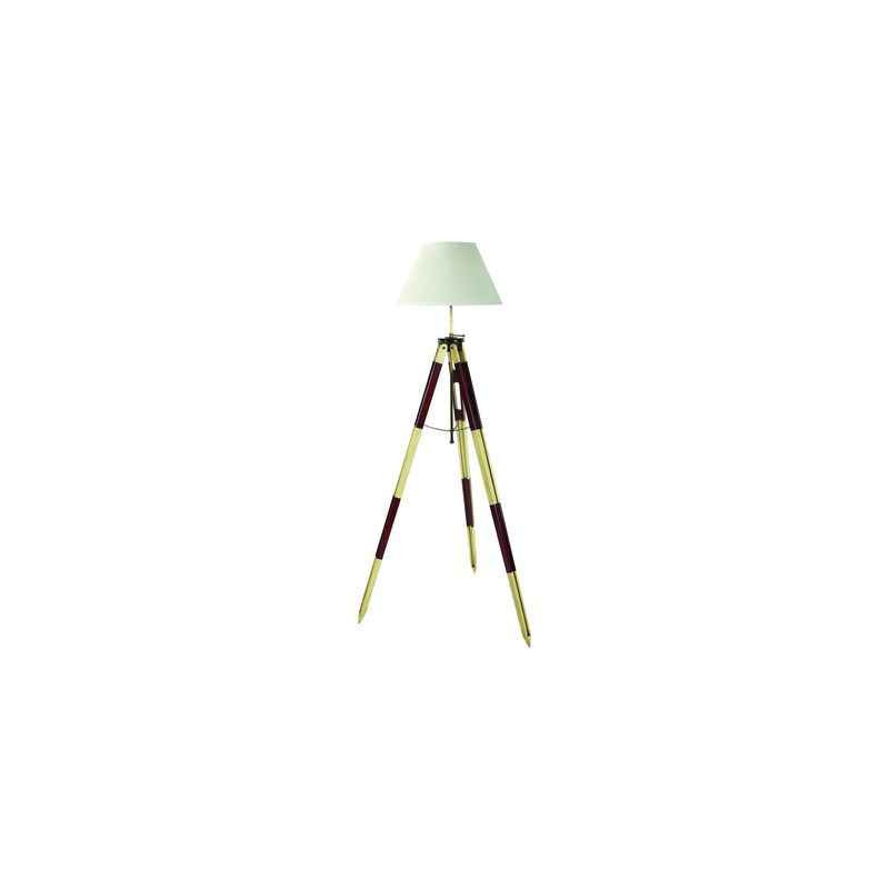 Lampadaire Lampe Tripode Topographe Rouge -amfsl015f dans Décoration de la mer