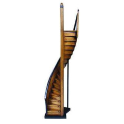 Maquette Architecture Escalier De Phare Brun Noir -amfar013 dans Reproduction phare