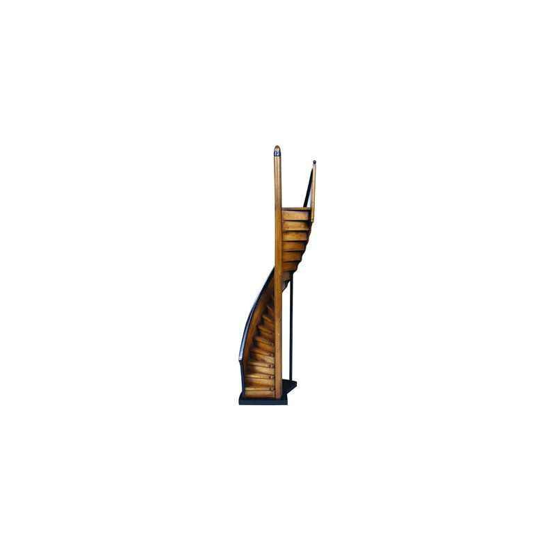 Maquette Architecture Escalier De Phare Brun Noir -amfar013 dans Reproduction phare
