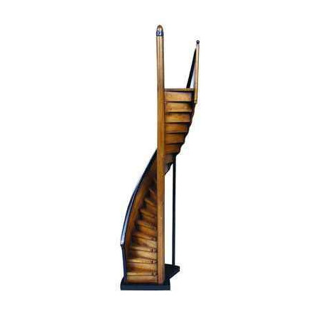 Maquette Architecture Escalier De Phare Brun Noir -amfar013 dans Reproduction phare