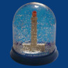 Boule neige Phare Les Baleines  -BN004