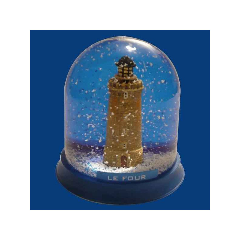 Boule neige Phare Le Four  -BN016