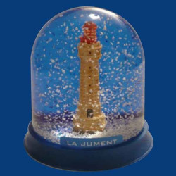 Boule neige Phare La Jument -BN019 dans Reproduction phare