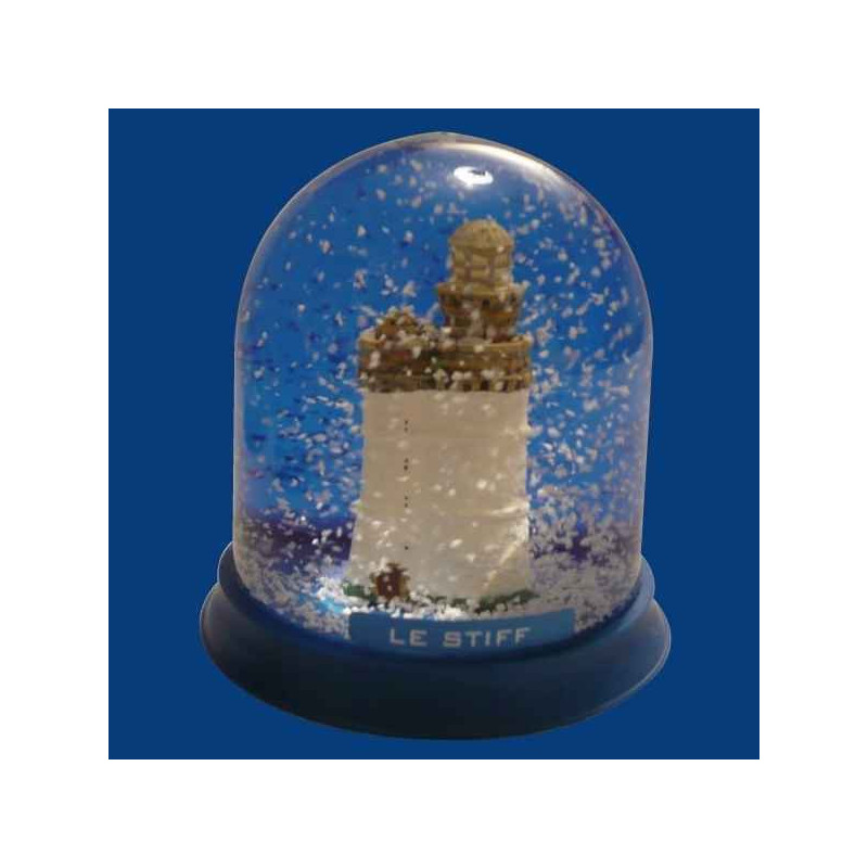 Boule neige Phare Le Stiff  -BN011