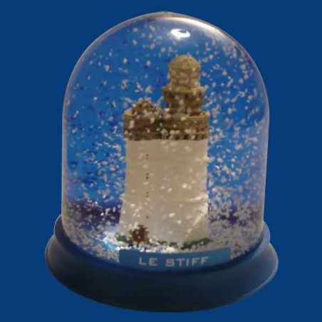 Boule neige Phare Le Stiff  -BN011