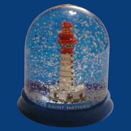 Boule neige Phare Saint -Mathieu  -BN007