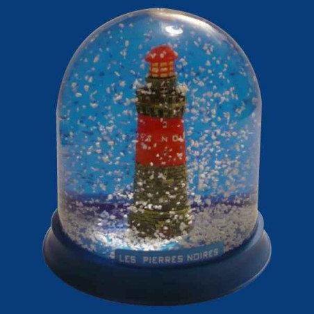 Boule neige Phare Pierres Noires  -BN013