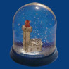 Boule neige Phare Les Poulains -BN021 dans Reproduction phare