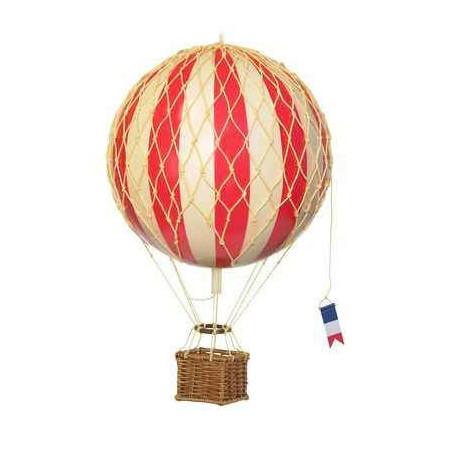 Réplique Montgolfière Ballon Rouge 18 cm -amfap161r