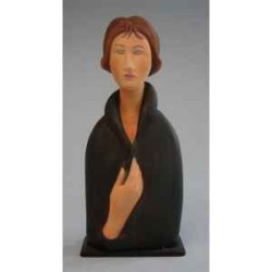 Figurine art mouseion modigliani blue eyed woman  mo09 3dMouseion