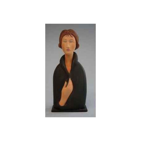 Figurine art mouseion modigliani blue eyed woman  mo09 3dMouseion