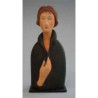 Figurine art mouseion modigliani blue eyed woman  mo09 3dMouseion