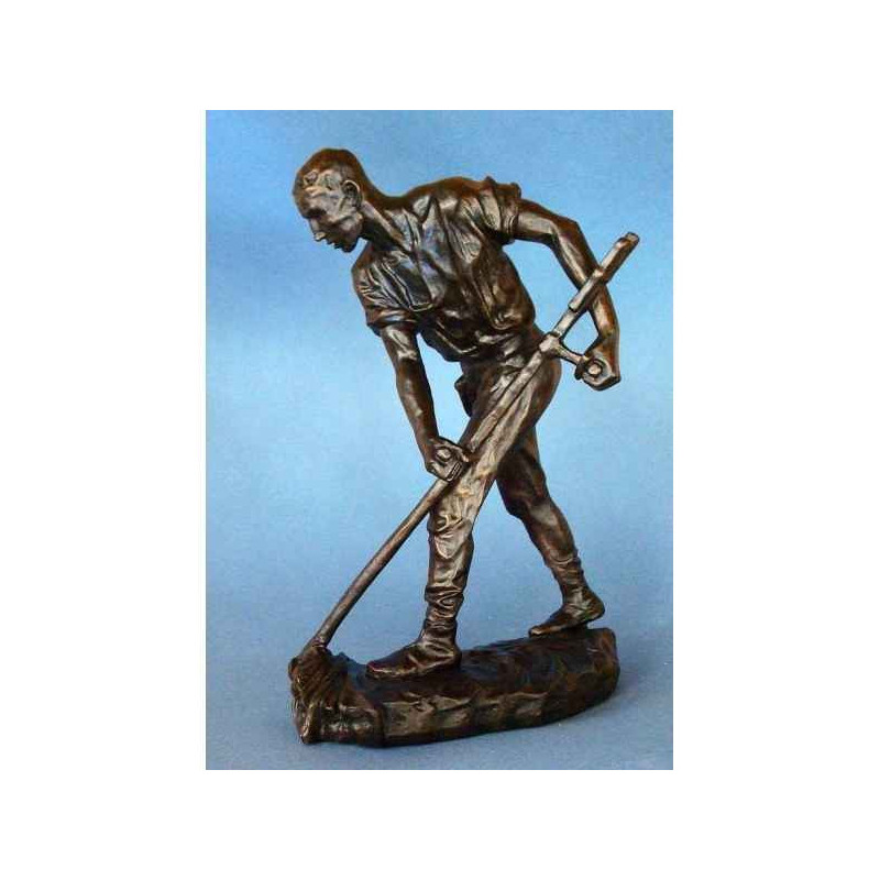 Figurine art mouseion meunier paysan  meu01 3dMouseion