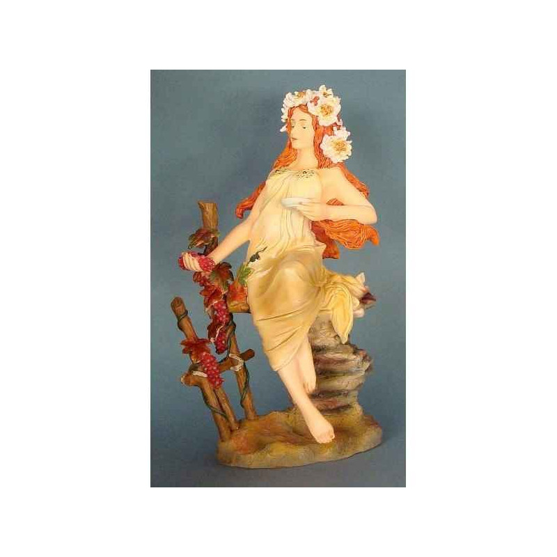 Figurine art mouseion mucha automne  muc06 3dMouseion
