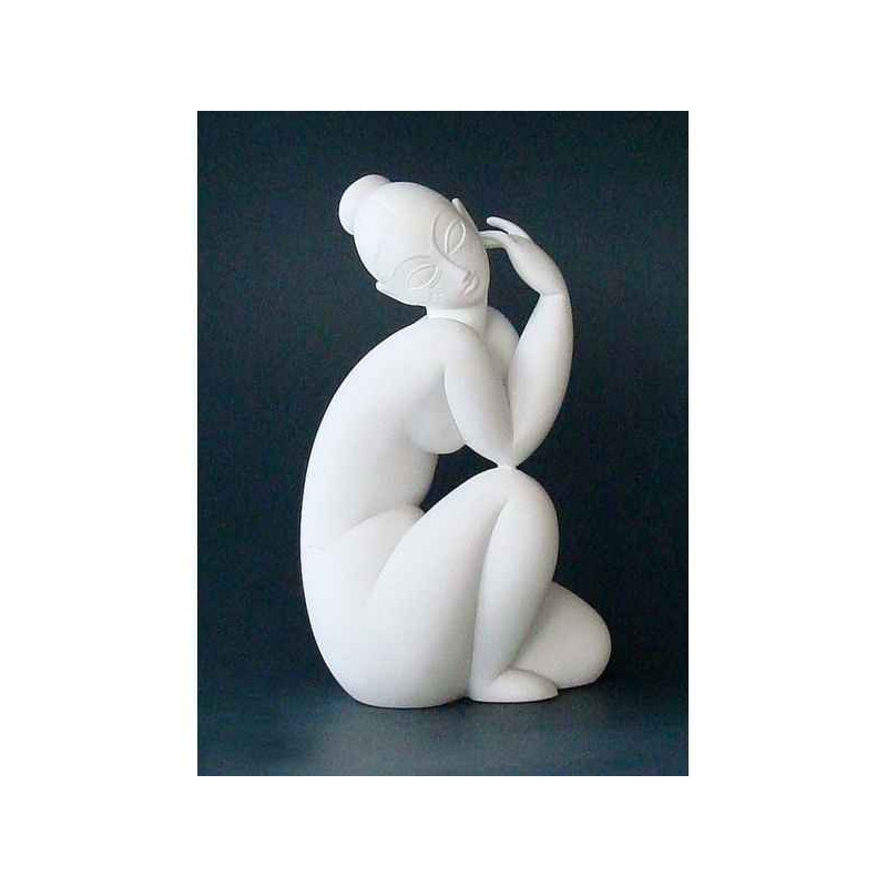 Figurine art mouseion modigliani female nude  mo12 3dMouseion