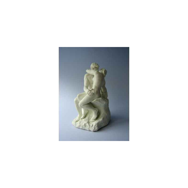 Figurine art mouseion auguste rodin le baiser marmor  ro02 3dMouseion