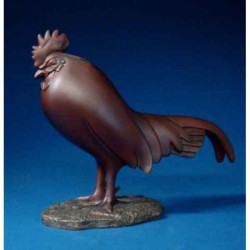 Décoration OiseauxCoq dormant (grand) par l'artiste François Pompon, collection 3dMouseion -POM14 3dMouseion