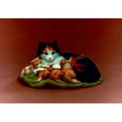 Figurine art mouseion ronner knip de trotse moeder 1893  rk07 3dMouseion