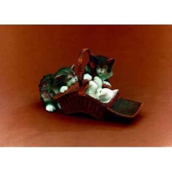 Figurine art mouseion ronner knip het naaimandje 1889  rk03 3dMouseion