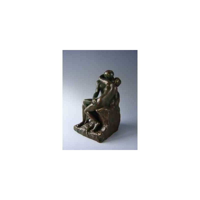 Figurine art mouseion auguste rodin le baiser 24crn bronze  ro11 3dMouseion