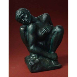 Figurine art mouseion auguste rodin femme accroupie 12cm  ro13 3dMouseion