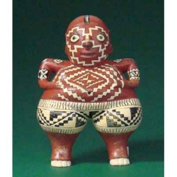 Figurine art mouseion ame chupicuaro female 14cm  ame01 3dMouseion