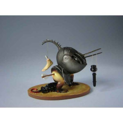 Figurine art mouseion jeroen bosch gehelmd vogelmonster  jb11 3dMouseion