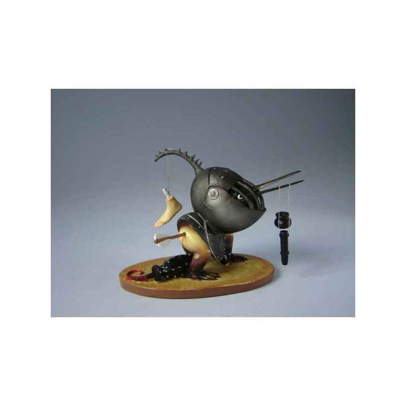 Figurine art mouseion jeroen bosch gehelmd vogelmonster  jb11 3dMouseion