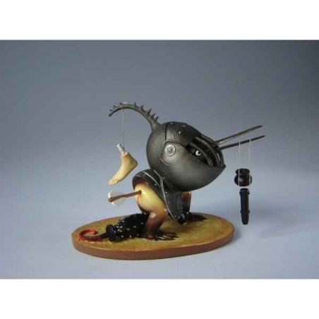 Figurine art mouseion jeroen bosch gehelmd vogelmonster  jb11 3dMouseion