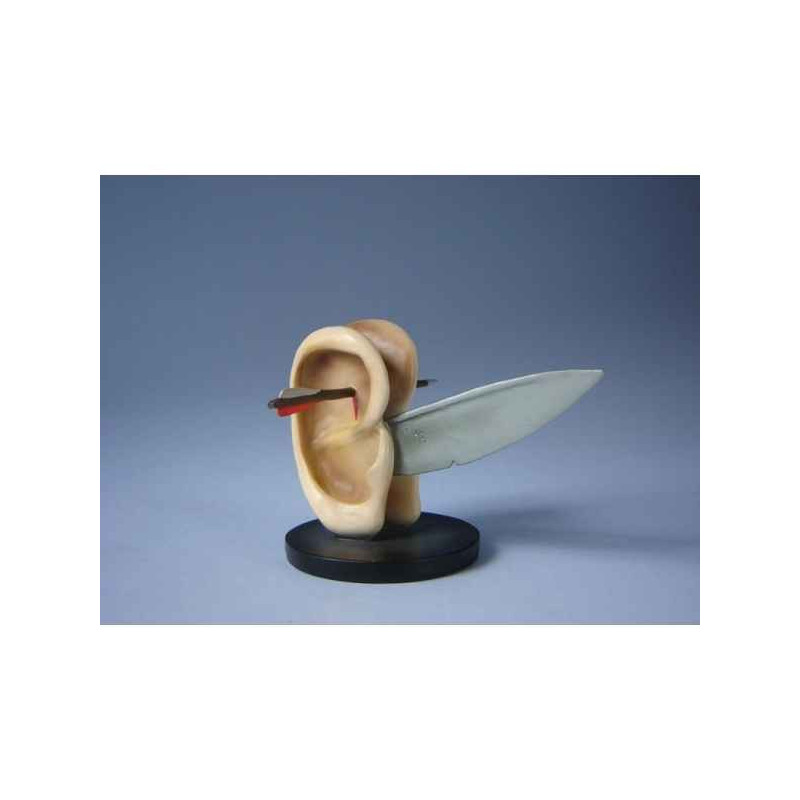 Figurine art mouseion jeroen bosch oren met mes  jb02 3dMouseion