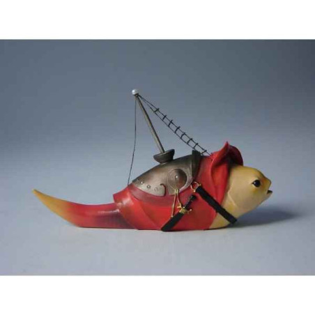 Figurine art mouseion jeroen bosch vis met mast  jb05 3dMouseion