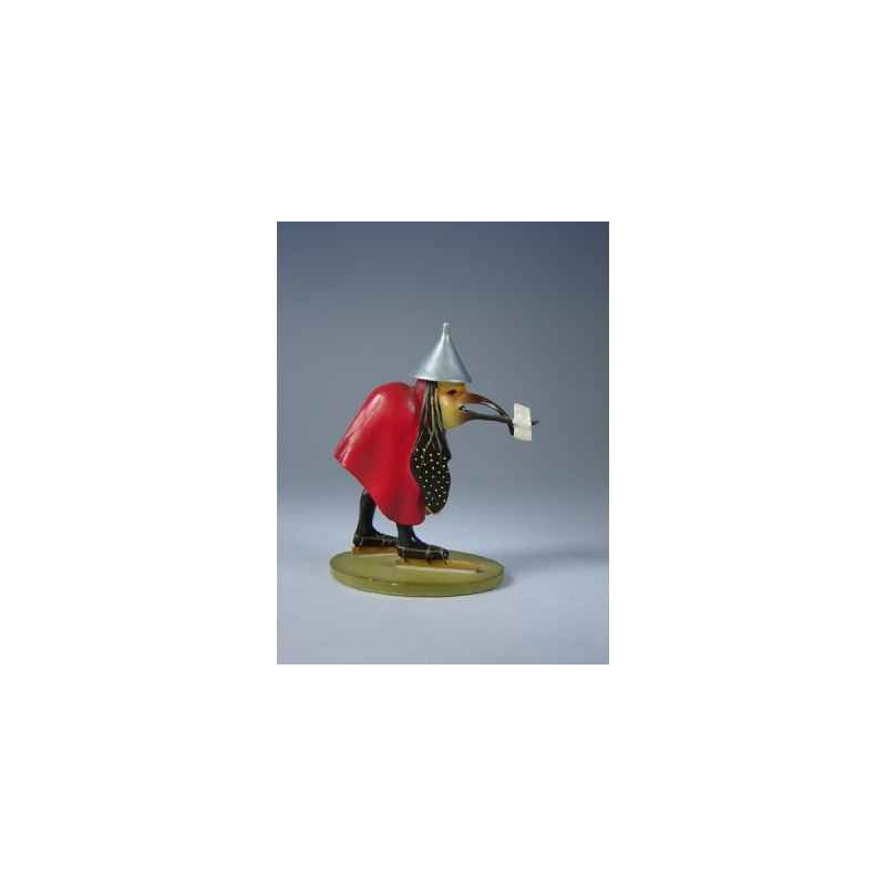 Figurine art mouseion jeroen bosch vogel met brief  jb06 3dMouseion