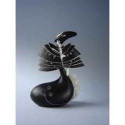Figurine art mouseion beardsley the black cape   - ab01 3dMouseion
