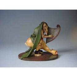Figurine art mouseion jeroen bosch harpspelend monster  jb12 3dMouseion