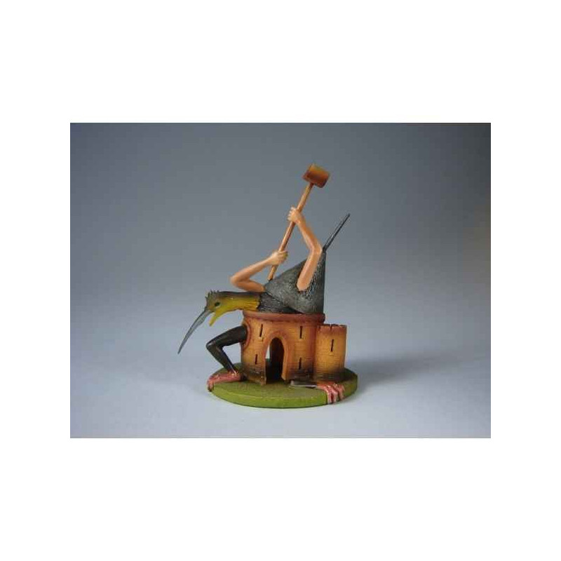 Figurine art mouseion jeroen bosch kasteelmonster  jb18 3dMouseion