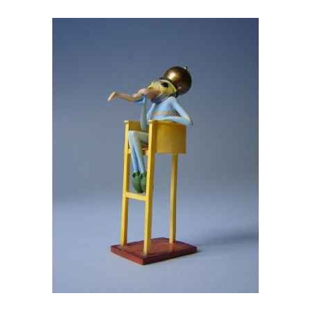 Figurine art mouseion jeroen bosch duivel op stoel jb07 3dMouseion
