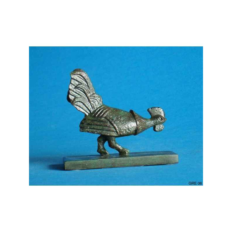 Figurine art mouseion greek rooster  gre06 3dMouseion