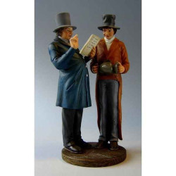 Figurine art mouseion daumier l'huissier  hd09 3dMouseion