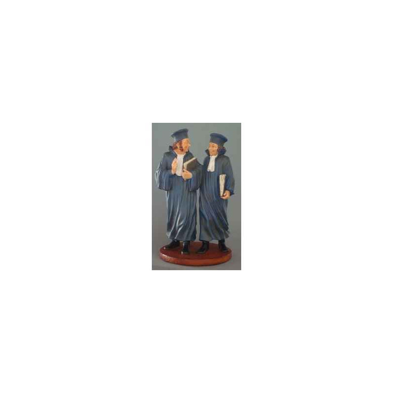 Figurine art mouseion daumier avocats 25cm  hd10 3dMouseion