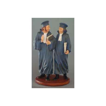 Figurine art mouseion daumier avocats 25cm  hd10 3dMouseion