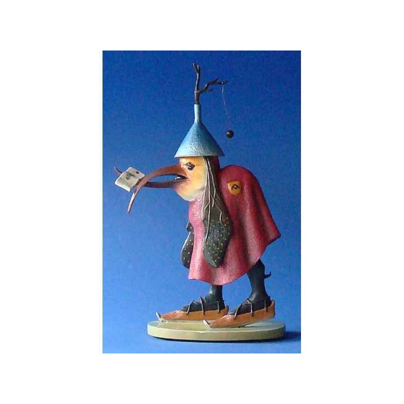 Figurine art mouseion jeroen bosch vogelbrief middel  jb25 3dMouseion