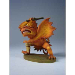 Figurine art mouseion gruenewald monster met knuppel  gr02 3dMouseion