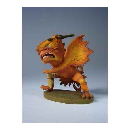 Figurine art mouseion gruenewald monster met knuppel  gr02 3dMouseion